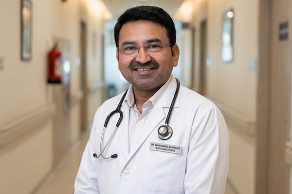 Doctor examining a patient at Sufia Healthcare
